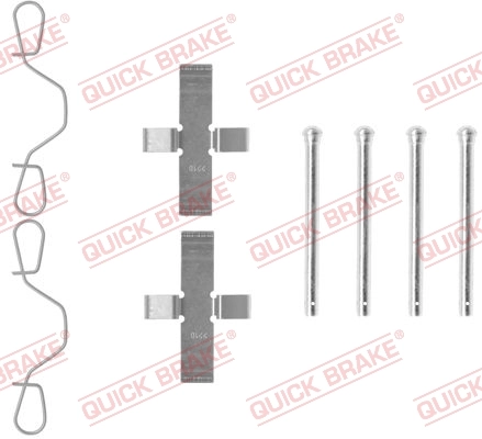 Accessory Kit, disc brake pad